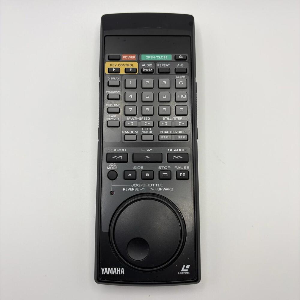 Yamaha Laser Disc Remote Control 705L Tested Missing Battery Cover